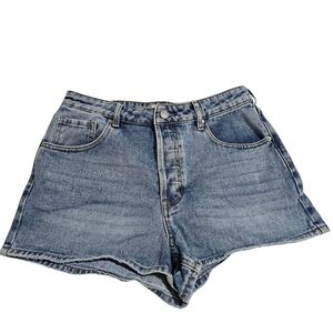 Pacsun Highrise Festival Jean Shorts Button Fly Womens Size 29